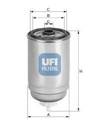 UFI 2443900 Паливний фільтр
