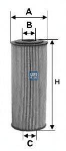 UFI 2509400 Масляний фільтр