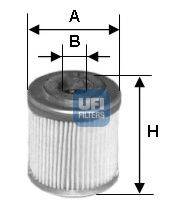 UFI 2554700 Масляний фільтр
