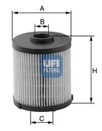UFI 2602000 Паливний фільтр