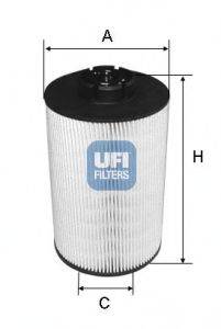 UFI 2603900 Паливний фільтр