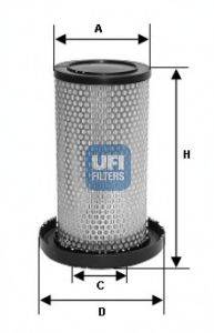 UFI 2717500 Повітряний фільтр