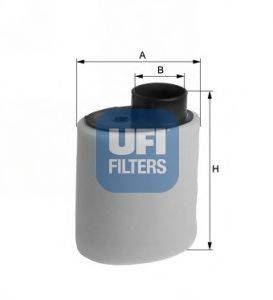 UFI 2784400 Повітряний фільтр