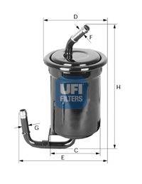 UFI 3151900 Паливний фільтр