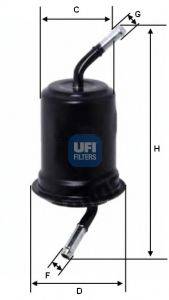 UFI 3152000 Паливний фільтр