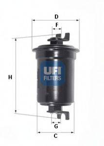 UFI 3152400 Паливний фільтр