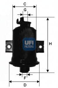 UFI 3155700 Паливний фільтр