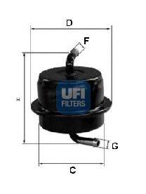 UFI 3156500 Паливний фільтр