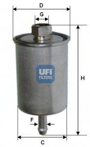 UFI 3158700 Паливний фільтр