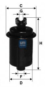 UFI 3168600 Паливний фільтр