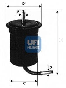 UFI 3169600 Паливний фільтр