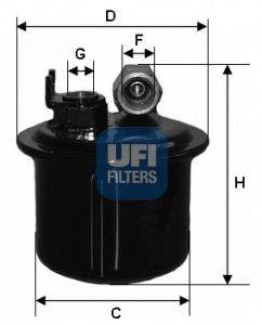 UFI 3169800 Паливний фільтр