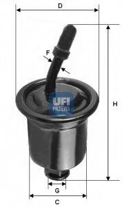 UFI 3172900 Паливний фільтр