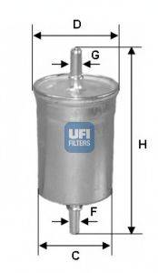 UFI 3184800 Паливний фільтр
