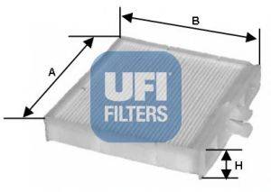 UFI 5310600 Фільтр, повітря у внутрішньому просторі