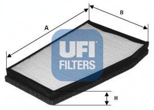 UFI 5313300 Фільтр, повітря у внутрішньому просторі