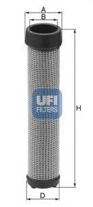 UFI 2743000 Фільтр додаткового повітря