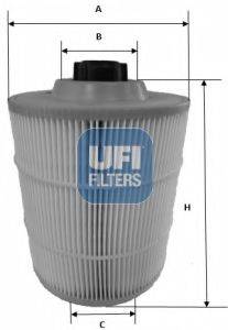UFI 27A0000 Повітряний фільтр