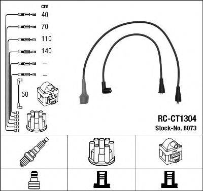 CITROEN GX-0612301-C Комплект дротів запалювання