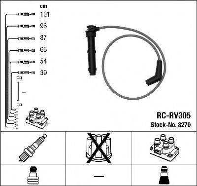 ROVER GHT288 Комплект дротів запалювання