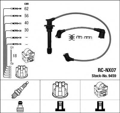 NGK 9459 Комплект дротів запалювання