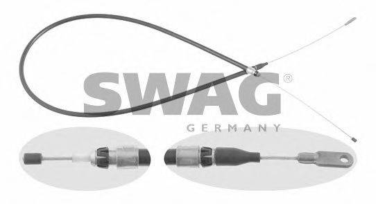 SWAG 10912351 Трос, стоянкова гальмівна система