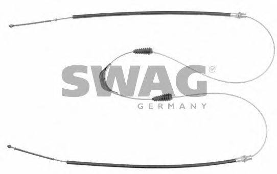 SWAG 10921315 Трос, стоянкова гальмівна система