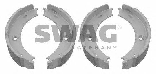 SWAG 10923190 Комплект гальмівних колодок, стоянкова гальмівна система
