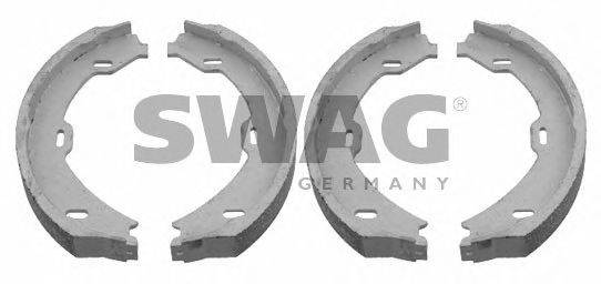 SWAG 10923198 Комплект гальмівних колодок, стоянкова гальмівна система