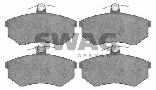 SWAG 30916318 Комплект гальмівних колодок, дискове гальмо