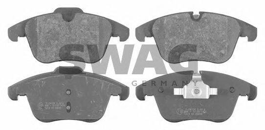 SWAG 50916613 Комплект гальмівних колодок, дискове гальмо