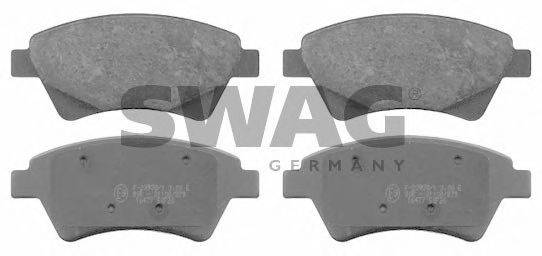 SWAG 23930 Комплект гальмівних колодок, дискове гальмо