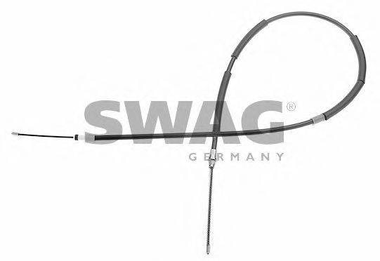 SWAG 62917905 Трос, стоянкова гальмівна система