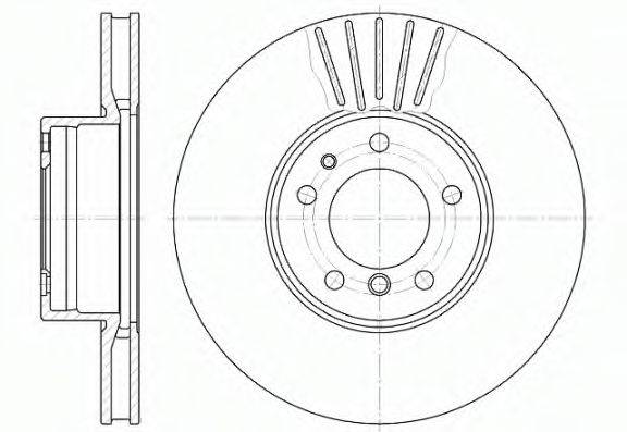 A.P. 24646 V гальмівний диск