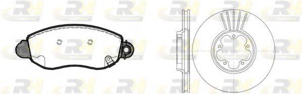 FORD 40414270 Комплект гальм, дисковий гальмівний механізм