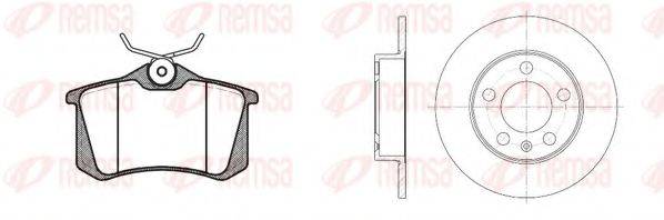 REMSA 826304 Комплект гальм, дисковий гальмівний механізм