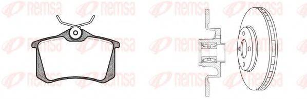 REMSA 826327 Комплект гальм, дисковий гальмівний механізм