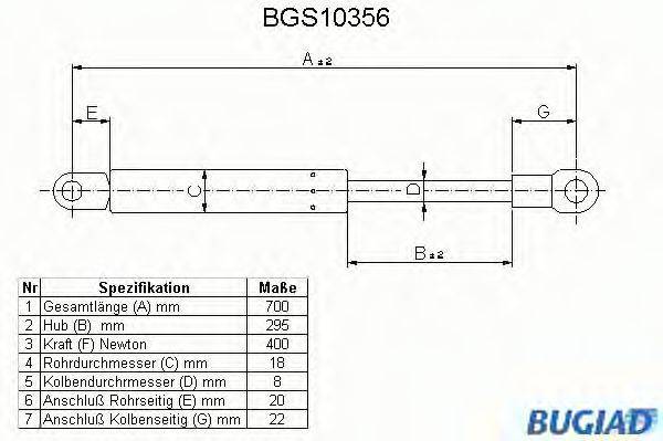 BUGIAD BGS10356