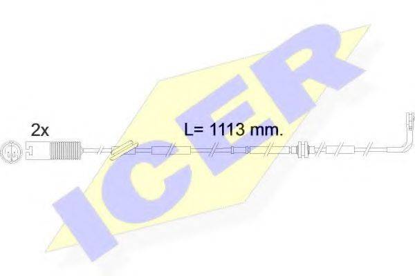ICER 610299EC Сигналізатор, знос гальмівних колодок