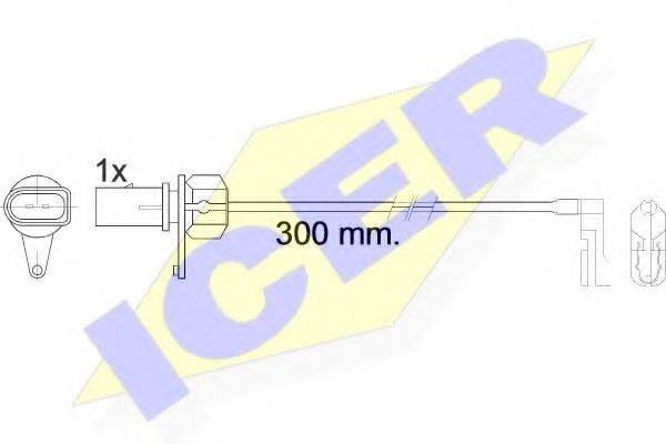 ICER 610459C Сигналізатор, знос гальмівних колодок