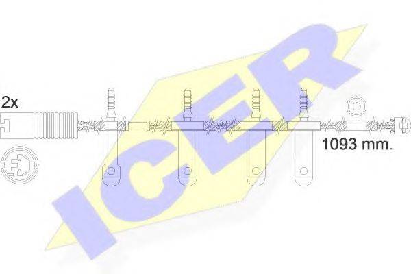 ICER 610501EC Сигналізатор, знос гальмівних колодок