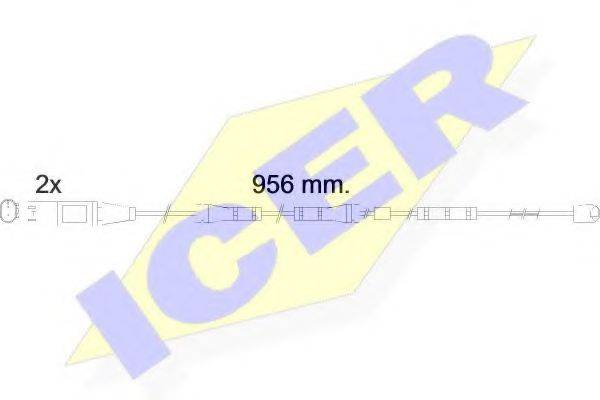 ICER 610556EC Сигналізатор, знос гальмівних колодок