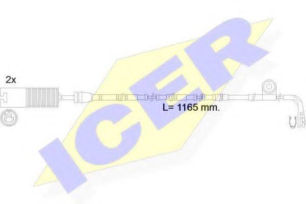 ICER 610604EC Сигналізатор, знос гальмівних колодок