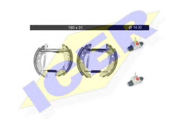 AUDI 867 609 520 X Комплект гальмівних колодок