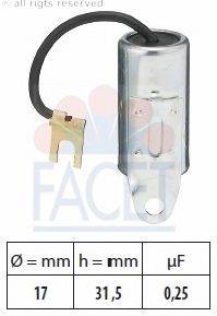 FACET 00471 Конденсатор, система запалювання