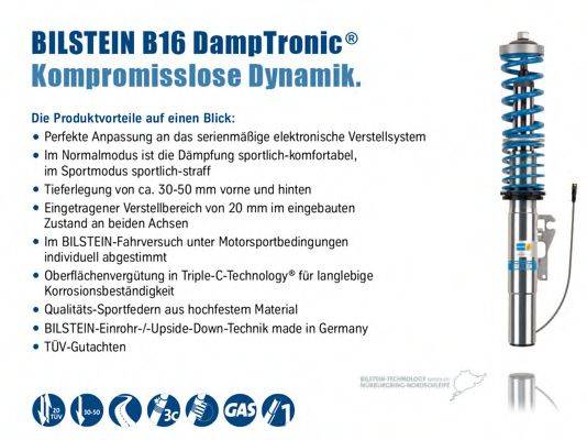 BILSTEIN BIL027485 Комплект ходової частини, пружини / амортизатори