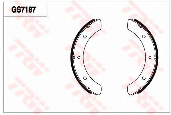 MITSUBISHI MB060206 Комплект гальмівних колодок