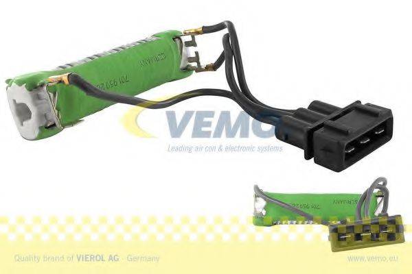 VEMO V10790011 Додатковий резистор, електромотор - вентилятор радіатора