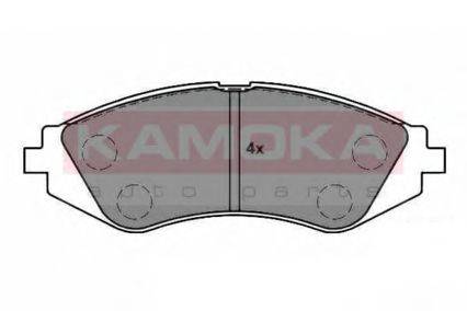 KAMOKA 1012232 Комплект гальмівних колодок, дискове гальмо