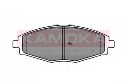 KAMOKA 1012674 Комплект гальмівних колодок, дискове гальмо